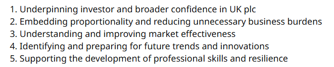 EthicsAndGlory's tweet photo. How the FRC will support economic growth while promoting high standards of corporate governance, corporate reporting, and audit across the UK:

FRCs_Priorities_for_Growth_28_November_2024.pdf https://t.co/UzHnjNF6zE