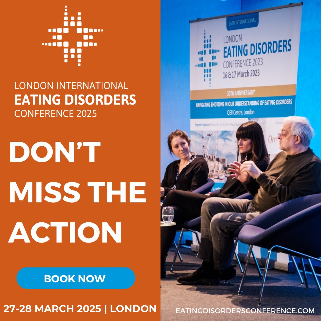Share knowledge and exchange experiences and ideas with a multidisciplinary team of eating disorders, psychiatry and psychology clinicians 💡

📅27-28 March 2025
Don’t miss this opportunity—register now! 💡 lnkd.in/e8nEdXQC