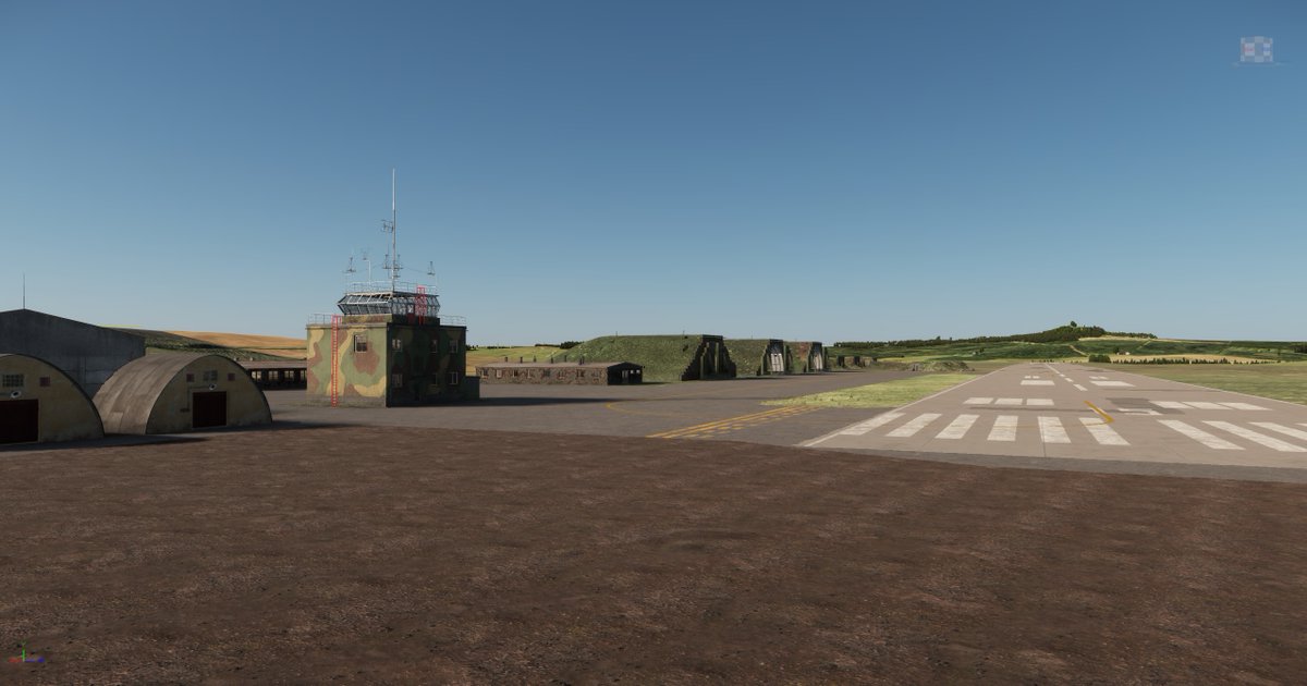 LukKotko's tweet photo. A few updates from the map of the Ore Mountains. The village of Kotlina is almost finished. Work on the airport is starting...

#Arma #Enfusion #Reforger #Arma4 #Armaplatform https://t.co/LsEVSWBM5a