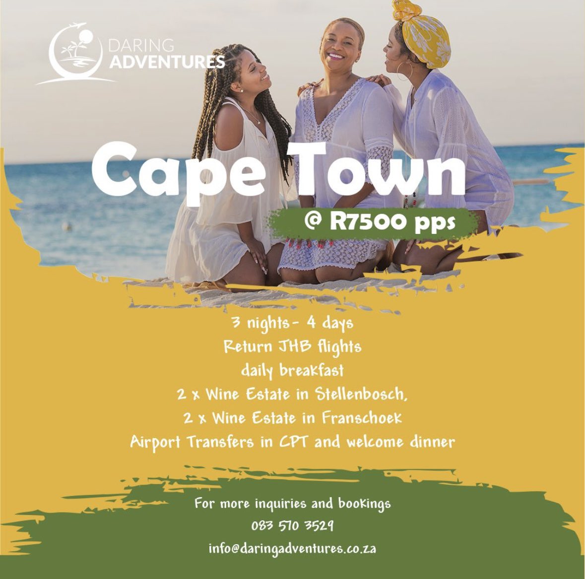 daring_travel's tweet photo. A prestigious wine estate nestled in the heart of the Cape Winelands. The estate offers an unparalleled experience for guests seeking a serene retreat.
Book your customised Cape Town adventure. Link In Bio. 
#CapeTown #DaringAdventures #ilovecapetown #capetowntourism #WeDoTourism https://t.co/GuVpZFreHe