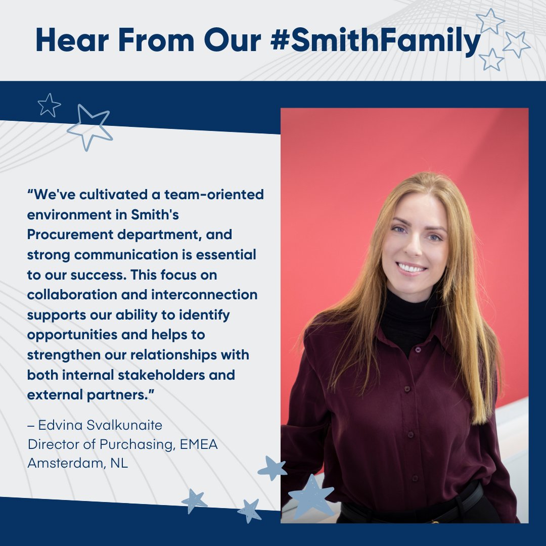 smithweb's tweet image. Interested in building your career at one of Smith's five #EMEA locations? Apply today: smth.bz/71l #Recruiting #Purchasing #SmithFamily #Europe #Munich #Berlin #London #Amsterdam #Haarlem #ClujNapoca