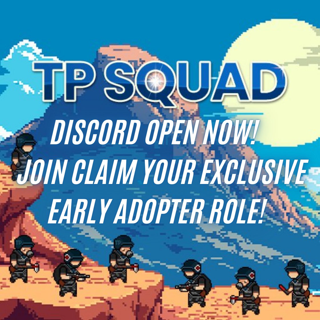 🌟 Discord TP SQUAD เปิดอย่างเป็นทางการแล้ว! 🌟

เข้าร่วมตอนนี้และรับ Early Adopter Role ได้เลย! มีเวลาเพียง 4 วันเท่านั้น! ⏳
ไฮไลต์ของวันนี้:ประกาศ Roadmap เวลา 2 ทุ่มครึ่ง (GMT+7) 🚀
กิจกรรมแจก $RACKS สำหรับผู้โชคดี! 🎁

👉 อย่าพลาด แล้วเจอกันครับ!

discord.gg/K89xvmtKQk