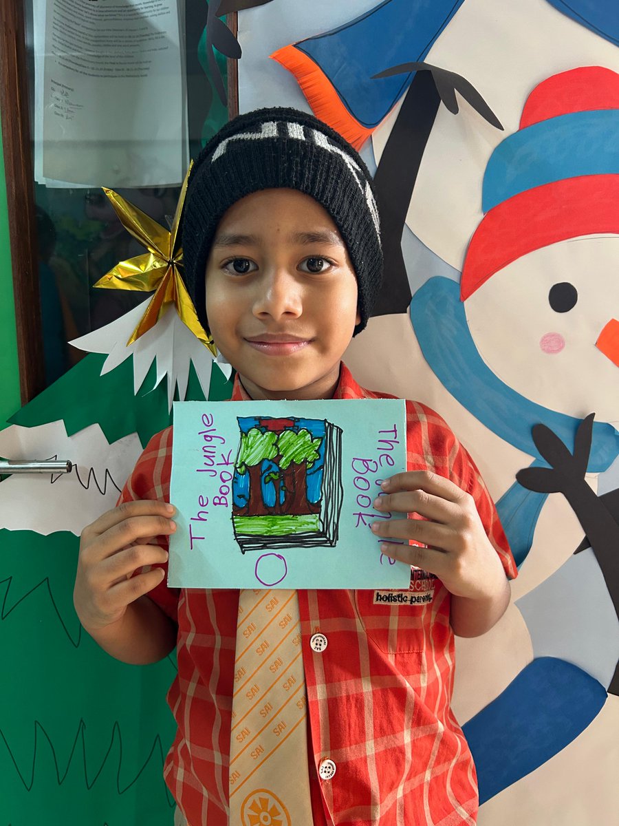 SAI_Edu_In's tweet image. Class I students of SAI International explored the enchanting world of illustration on January 9, 2025, during their English class. 
#SAIoneers #CambridgeLearning