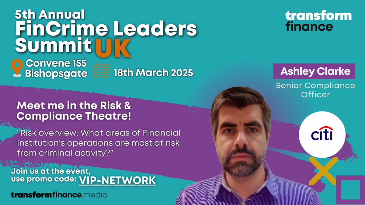 Transform Finance - Global Finance Community (@tformfinance) on Twitter photo We are thrilled to welcome Ashley Clarke as a speaker at the ๐ฑ๐๐ต ๐๐ป๐ป๐๐ฎ๐น ๐๐ถ๐ป๐๐ฟ๐ถ๐บ๐ฒ ๐๐ฒ๐ฎ๐ฑ๐ฒ๐ฟ๐ ๐ฆ๐๐บ๐บ๐ถ๐ ๐จ๐ - ๐๐ผ๐ป๐ฑ๐ผ๐ป in Convene 155 Bishopsgate, London, on March 18th!
๐ฅ Register for FREE using the code VIP-NETWORK hubs.la/Q031_L8J0 We are thrilled to welcome Ashley Clarke as a speaker at the ๐ฑ๐๐ต ๐๐ป๐ป๐๐ฎ๐น ๐๐ถ๐ป๐๐ฟ๐ถ๐บ๐ฒ ๐๐ฒ๐ฎ๐ฑ๐ฒ๐ฟ๐ ๐ฆ๐๐บ๐บ๐ถ๐ ๐จ๐ - ๐๐ผ๐ป๐ฑ๐ผ๐ป in Convene 155 Bishopsgate, London, on March 18th!
๐ฅ Register for FREE using the code VIP-NETWORK hubs.la/Q031_L8J0