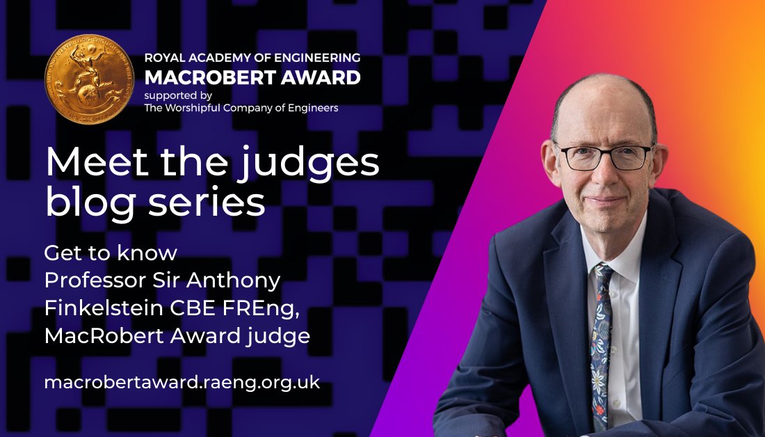 Royal Academy of Engineering (@raengnews) on Twitter photo New year, new 'Meet the judges' blog! We spoke to #MacRobertAward judge <a href="/profserious/">Anthony Finkelstein</a>, who shares his area of expertise, what makes him 'geek out', and how you can make your nomination stand out. Read it now: macrobertaward.raeng.org.uk/award-blog/the… New year, new 'Meet the judges' blog! We spoke to #MacRobertAward judge <a href="/profserious/">Anthony Finkelstein</a>, who shares his area of expertise, what makes him 'geek out', and how you can make your nomination stand out. Read it now: macrobertaward.raeng.org.uk/award-blog/the…
