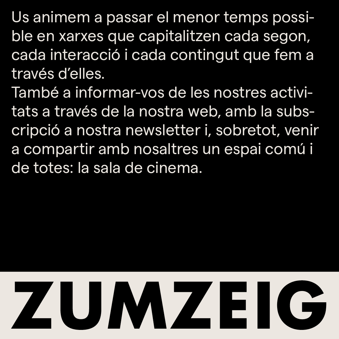 I, sobretot, ens veiem per la sala 🩶