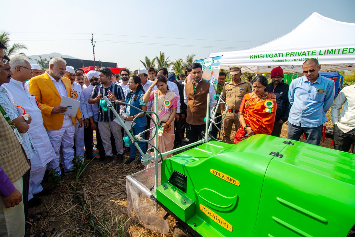 krishigati's tweet photo. On 9th January 2025, we were honored to host Hon. Adv. @kokate_manikrao (Minister of Agriculture, Maharashtra) at Krishigati’s space at the Global Krishi Mahotsav 2025. https://t.co/LQ2Dgl4pVI