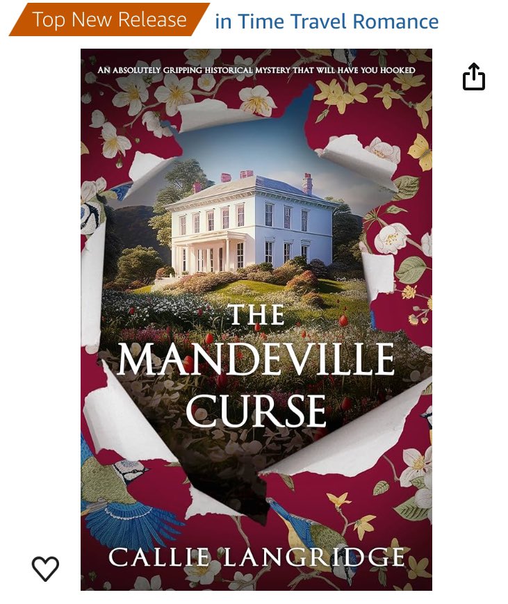 Callie Langridge (@clangridgewrite) on Twitter photo The Mandeville Curse is the Top Time Travel Romance New Release on Amazon in the UK, USA and Canada 🎉
I’m thrilled this has happened just one day after release.
If you’re reading it, I hope you’re enjoying it. 
You can get your copy here: geni.us/577-rd-two-am
#bestseller The Mandeville Curse is the Top Time Travel Romance New Release on Amazon in the UK, USA and Canada 🎉
I’m thrilled this has happened just one day after release.
If you’re reading it, I hope you’re enjoying it. 
You can get your copy here: geni.us/577-rd-two-am
#bestseller