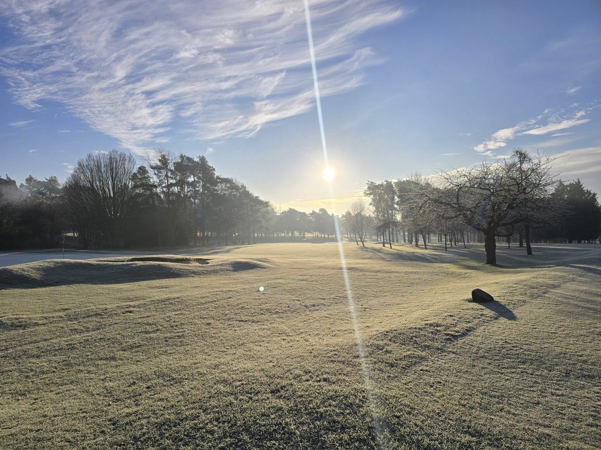 Cold but beautiful today
Thanks Rich for the pic