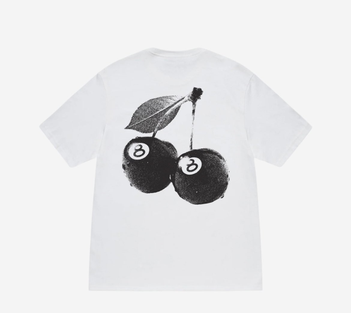 (รีเซลเว็บเกา) 🇰🇷 Stussy Cherries Tee 
ราคารวมส่งกลับ+ภาษี 2650 บาท 
♡ ส่งฟรีในไทย รอของ 7-14 วัน 
♡ มีไซส์ S-XL ราคาเฉพาะสีนี้เท่านั้น 
☆ เรียกแมสรับได้ *แจ้งวัฒนะ หรือนัดรับตลาดเซฟวันได้จ้า 

#stussythailand #stussyth #เสื้อstussy