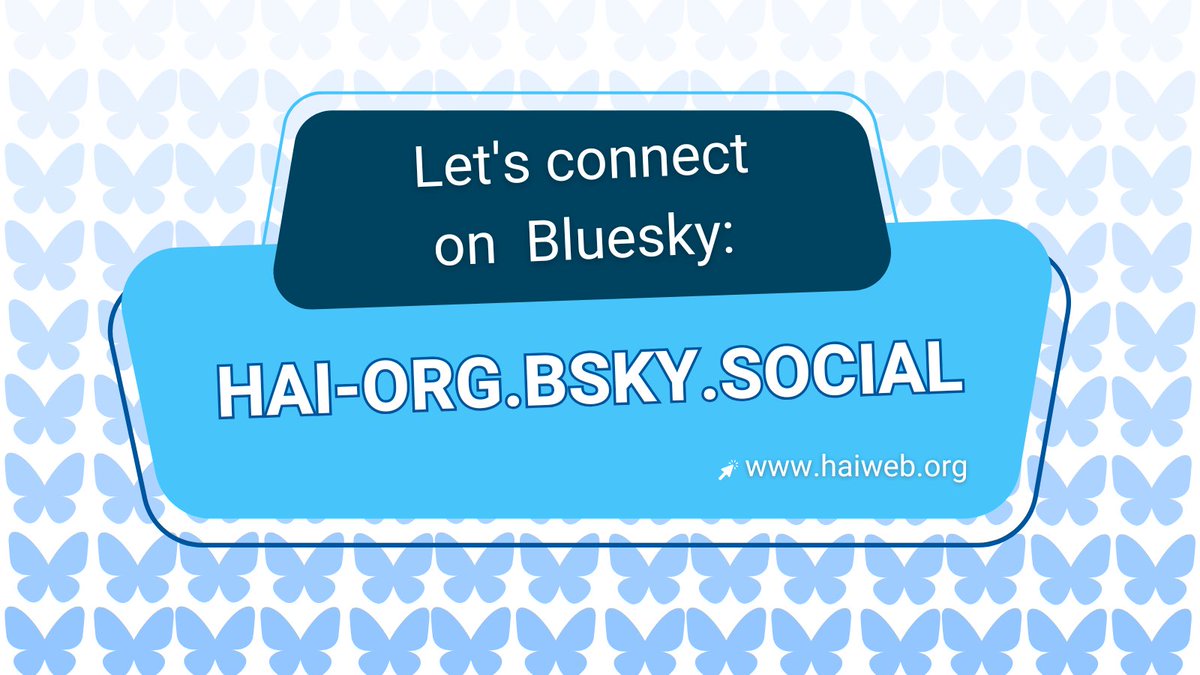 If you’re on Bluesky, let’s connect! Find us at: hai-org.bsky.social.