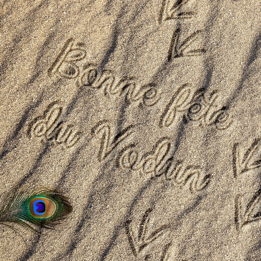 Tracés dans le sable ou dessinés sur écran, les signes nous guident toujours.
Bonne fête du Vodoun