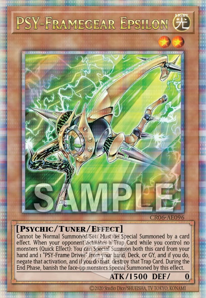 Respect_YGO's tweet photo. 'ARE YOU READY FOR 3 GAMMA AE LAND?' 👽
LOOK: The initial reveals for the upcoming CREATION PACK 06 Asian English have been revealed showing "PSY-Frame" 💚
AE Release Date: Saturday, January 25, 2025
#AsianEnglish #cr06 #cardreveal
Via Yu-Gi-Oh! Asia https://t.co/1ACqIrhoZg