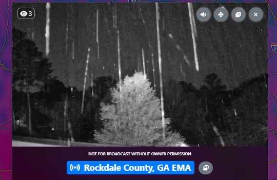 motoweather's tweet photo. The @radaromega webcam in Rockdale County, Georgia shows heavy icing this morning. 

If you have to be on the roads this morning in the deep south, stay safe. https://t.co/LeiSHR6mIL