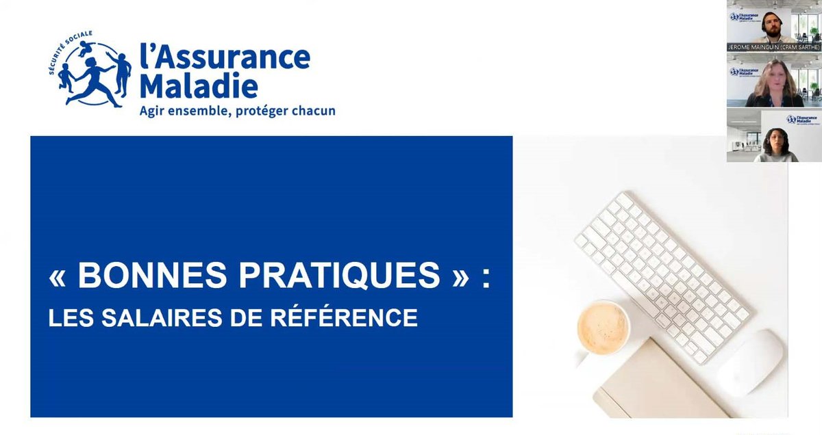 #Employeurs | Le replay du webinaire "Bonnes pratiques : les salaires de référence", organisé par les CPAM des Pays de la Loire, est disponible ➡️ youtu.be/z60lQLF3zuo?si…