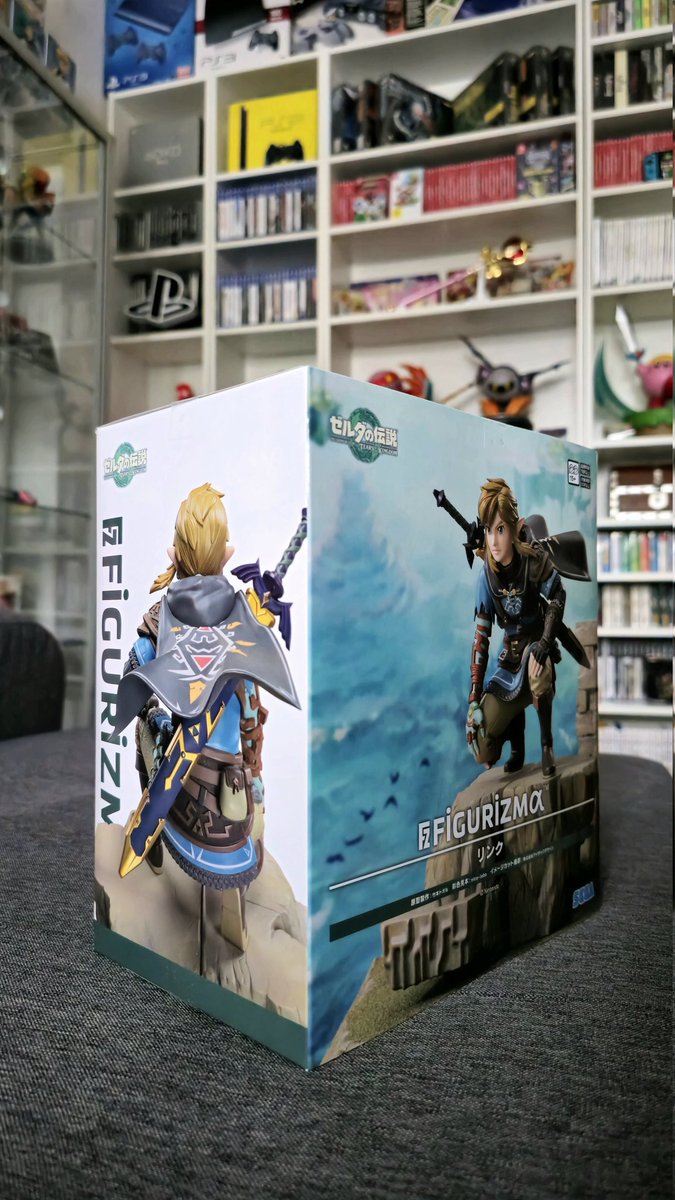 Hab ihn endlich bekommen! 😍😭💕🩵 OMG! Die Link Figur sieht so genial aus! 

#Zelda #TearsOfTheKingdom #Thelegendofzelda #LegendofZelda #ZeldaTotK #Nintendo #figurecollector