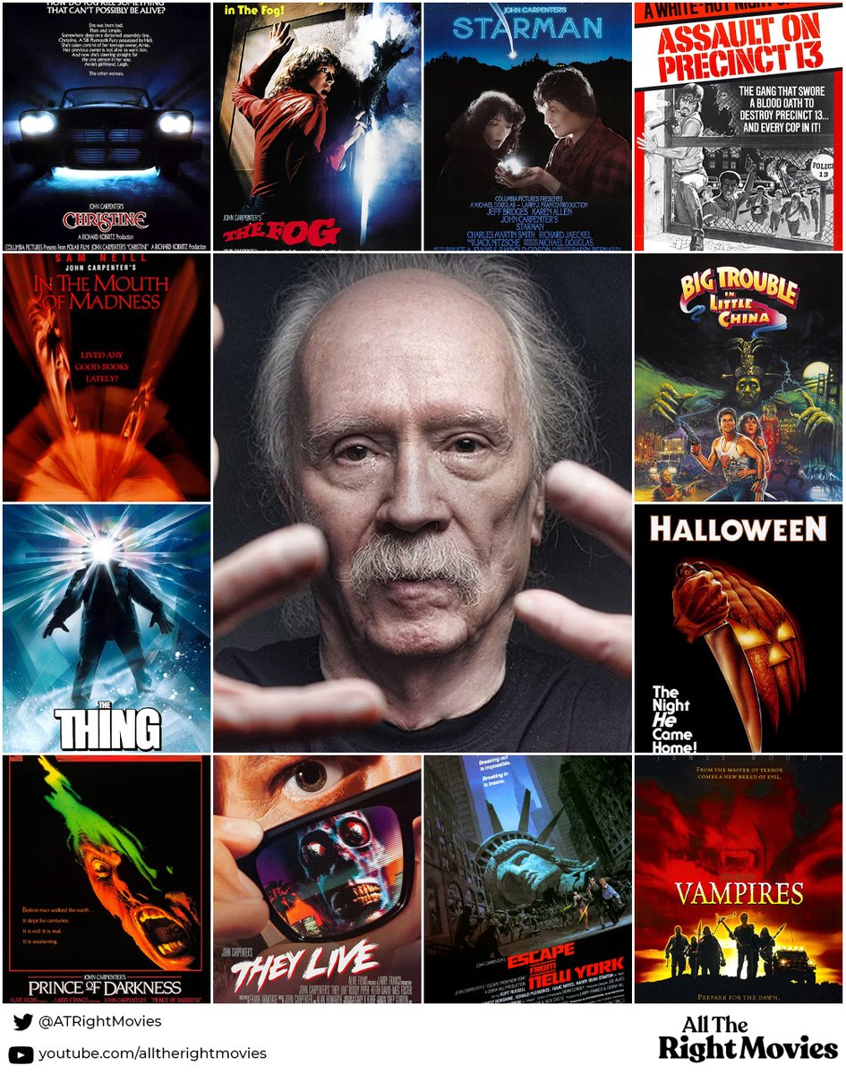 Happy birthday JOHN CARPENTER. Which is your favourite of his?