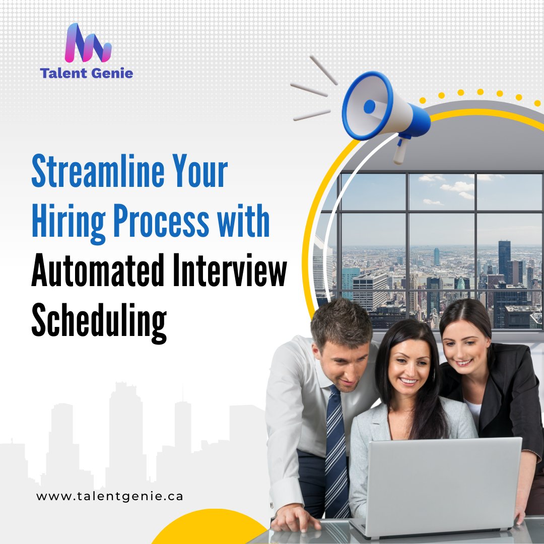 talent_genie's tweet image. 🤖 Streamline Your Hiring Process with Automated Interview Scheduling⏰ Say goodbye to scheduling chaos! ✨

For more information!
Visit us:  talentgenie.ca

#TalentGenie #HiringMadeEasy #AutomatedScheduling #EfficientHiring #TimeSaver #StreamlineRecruitment