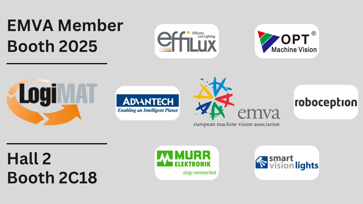 Last Chance: Be part of our EMVA Member Booth at the LogiMAT 2025! Interested in joining as a co-exhibitor? Then contact our Business Development Manager, Oliver Scheel, for further details. Only one spot left – act fast! First come, first serve!
#EMVA #LogiMAT