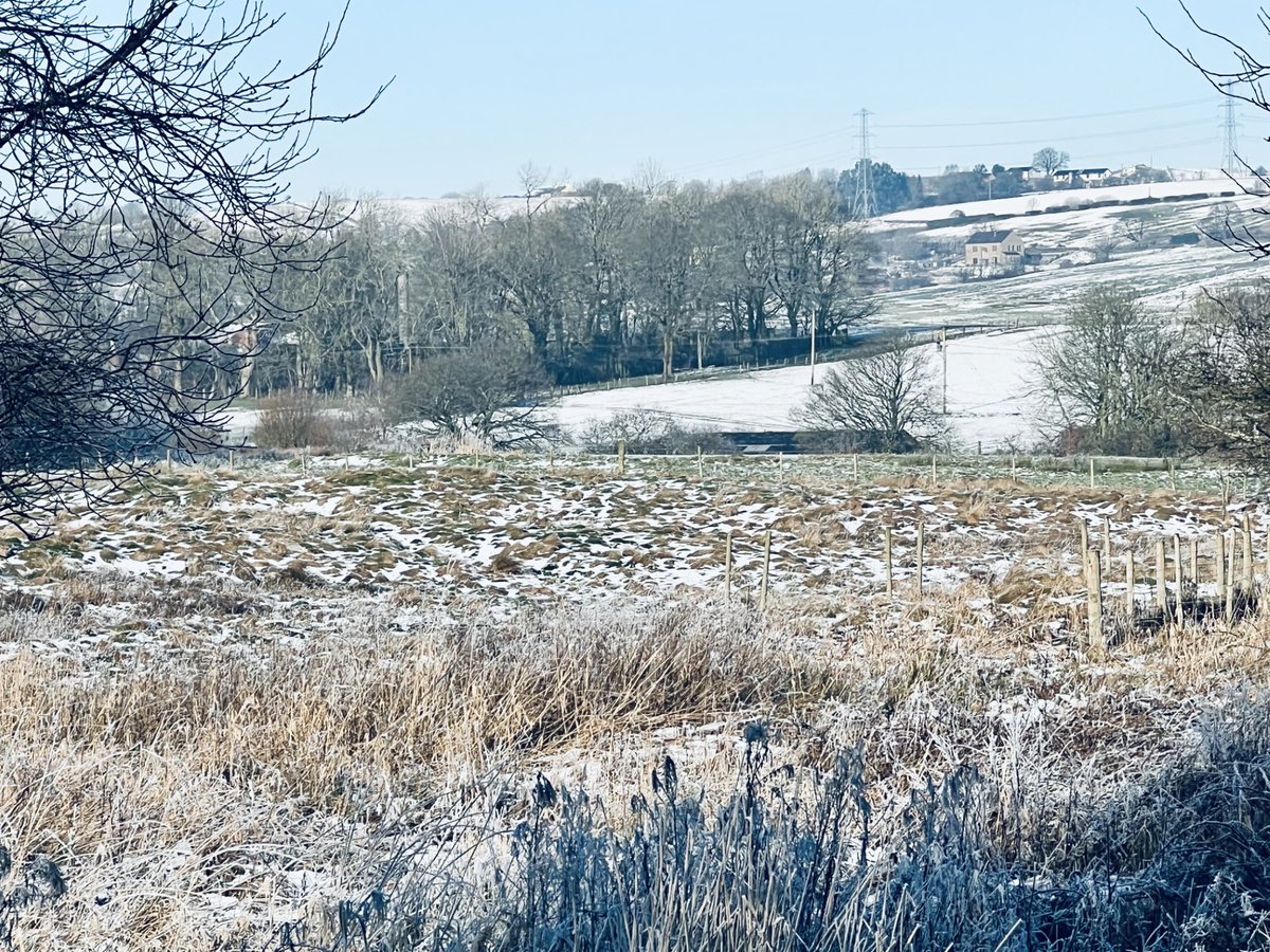 Wintery scenes today in Ainsworth, Greater Manchester

📸 David McLenachan