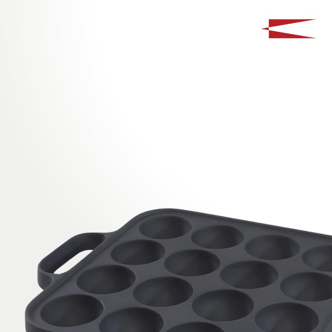 KNIFEtoronto's tweet photo. We are extremely proud to be the first retailer in Canada to introduce Oigen's amazing cookware... and who doesn't love takoyaki?

This 16-hole pan is a fantastic product. Its heavy construction provides excellent heat retention and stability at higher temperatures. https://t.co/KdcGZTY5ff