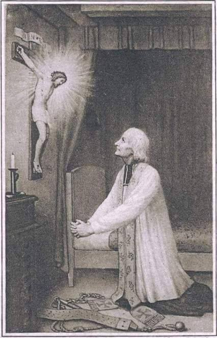 unseglar's tweet photo. "Una Comunión espiritual actúa en el alma como un soplo de viento en una brasa que está a punto de extinguirse. Cada vez que sientas que tu amor por Dios se está enfriando, rápidamente haz una Comunión espiritual".

San Juan María Vianney https://t.co/xraIN2J2pA