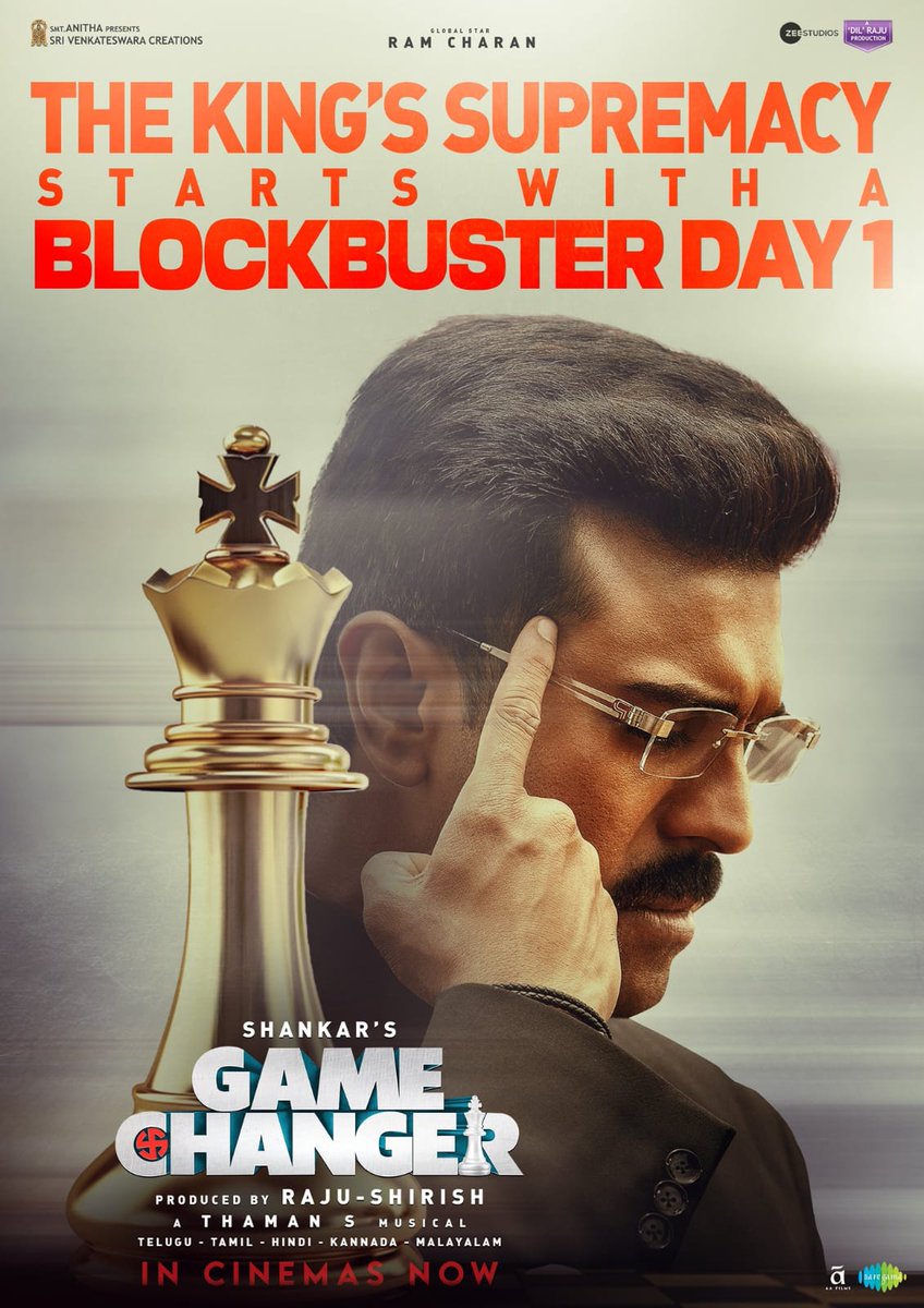 MIRSHAD_RCFCK's tweet photo. #RamCharan #GameChanger #blockbuster #ShankarShanmugham #KiaraAdvani https://t.co/DRUsnqFfWs