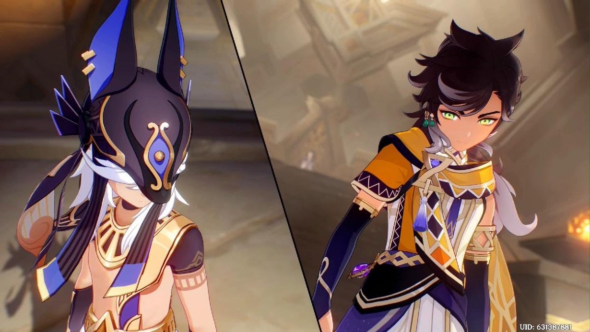 #cyno &amp; #sethos being narrative foils in lesser known ways (a #GenshinImpact thread &amp; char analysis) because I've been hyperfixating on them too much.

Might be kinda delusional but there's method to my #templebros madness: