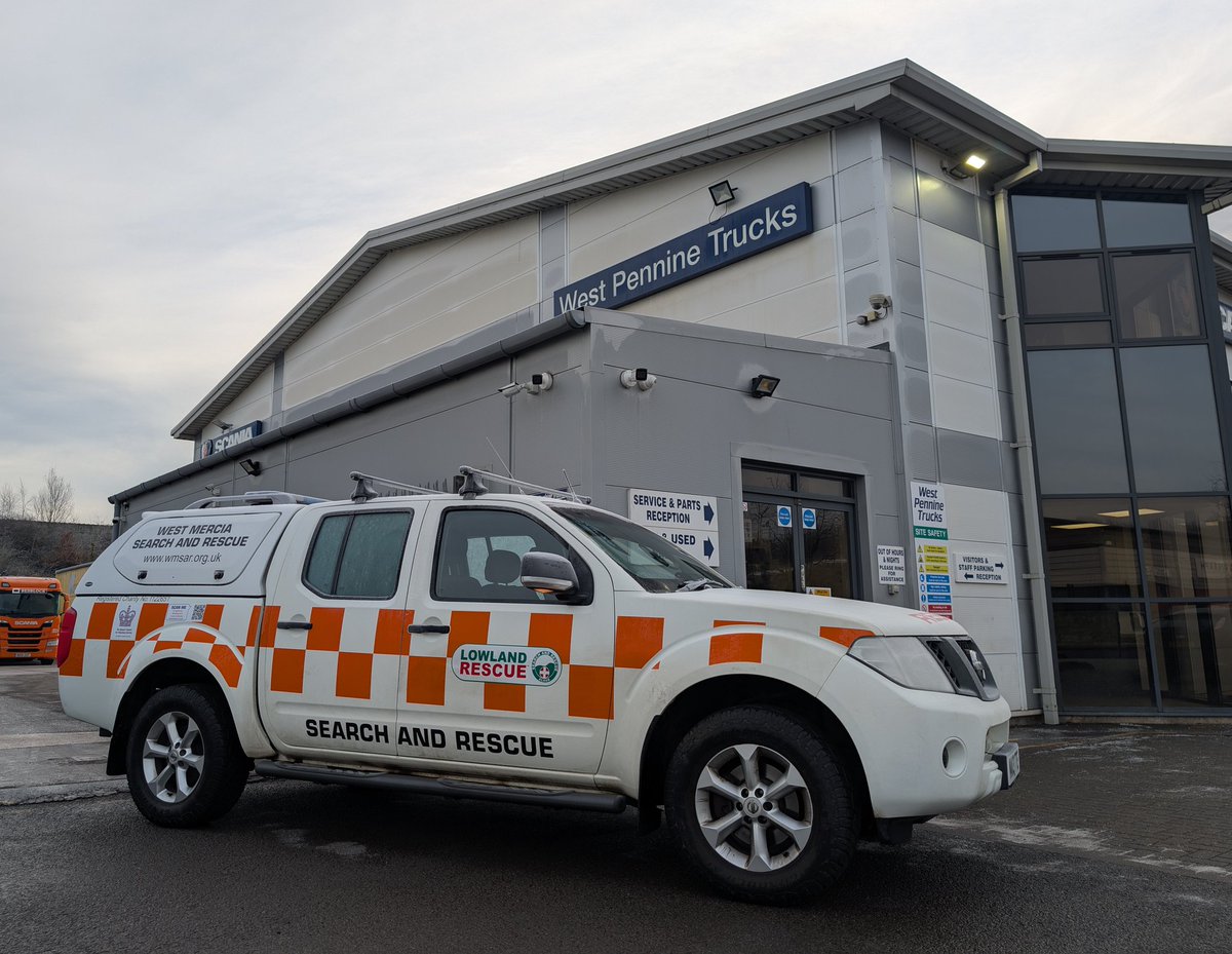 We would like to say a massive thank you to our friends at <a href="/ScaniaWPT/">West Pennine Trucks</a> who have very kindly taken on the maintenance of our fleet of vehicles.

Having the support of local organisations means so much to our volunteers.

#Telford
#Shropshire