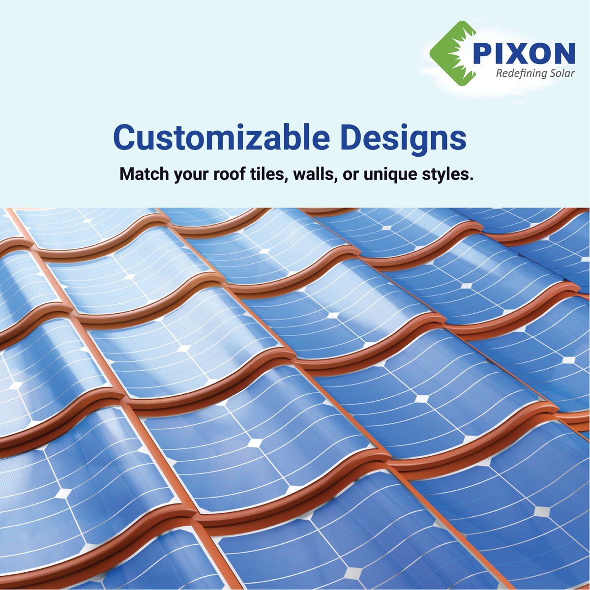 pixon_energy's tweet image. Why settle for ordinary when your solar panels can be extraordinary?
Discover the perfect blend of style and sustainability with Solar Skins!
.
.
#pixonenergy
#solarskin
.
.
#pixon #solarpower #adoptingnewenergy #renewableenergy #energy #technology #india #cleanenergy