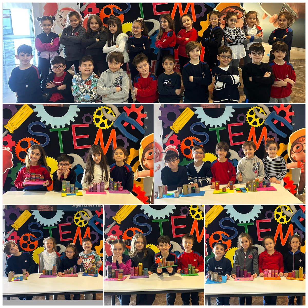 bhcshr_samlise's tweet image. 1.Sınıf öğrencilerimiz STEM JR.“YEŞİL DÜNYAMIZ&quot;teması kapsamında tasarruf ve geri dönüşüme önem göstererek doğayı korumaya karar verdi #STEMjunior #STEMgelecektir #STEMJuniorFair @goksen_akyol_bk @elifndincsahin @bk.cansubildirici