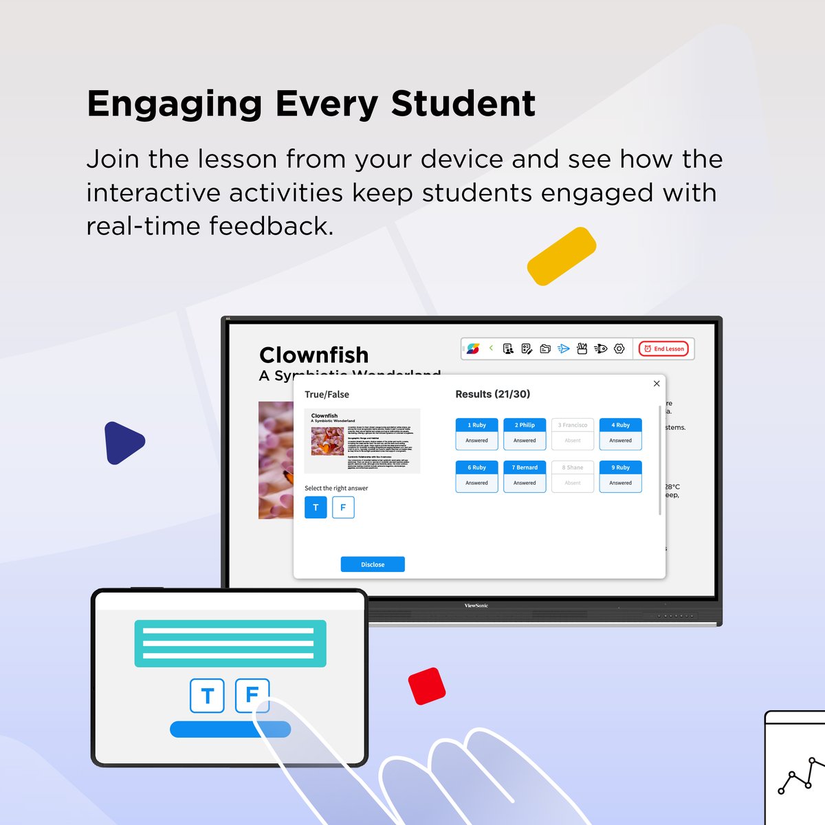 Visit the Secondary Zone to see how ViewBoard &amp; ClassSwift make lessons dynamic, personalized, and engaging with interactive activities and real-time quizzes!

🔗 vsonic.global/4h76N63

📅 22–24 Jan 2025 | 📍 Booth NK10 ExCeL London | ♿ Accessible

#Bett2025 #LetsLearnTogether