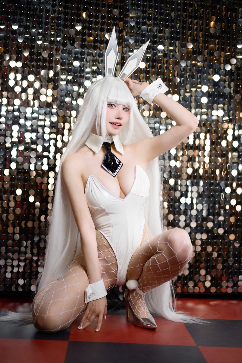 kinop_gui's tweet photo. コインラッシュのバニーガールブラン！

#NIKKE #NIKKEcosplay https://t.co/q5YPzYtb47