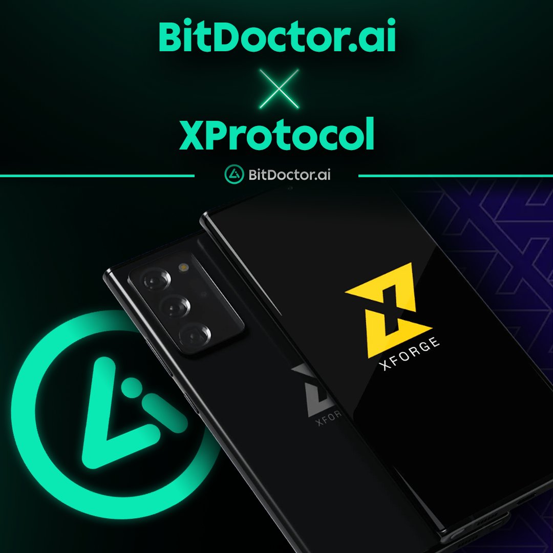 BitDoctorAI's tweet image. Announcement!

🌐 We are excited to announce partnership with @xprotocol_org! BitDoctor smartphone AI Doctor will be introduced and a pre-installed application for their first node-operated blockchain DePIN phone and its existing 3000+ node holders, XForge phone, enabling users…