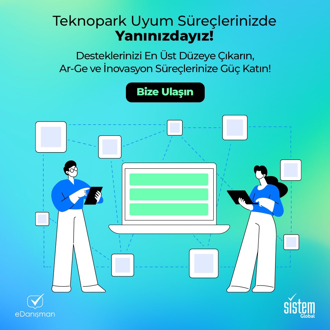 🚀Teknopark uyum süreçlerinde profesyonel destek eDanışman’dan! 

✨Desteklerinizi en üst düzeye çıkararak Ar-Ge ve inovasyon hedeflerinize ulaşın. Detaylar için bize ulaşın! 

#eDanışman #teknopark