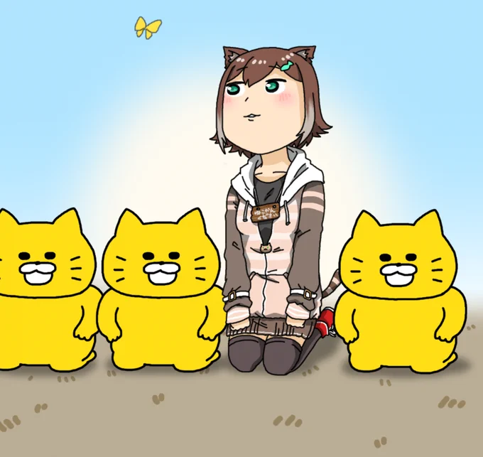 ノラネコぐんだんと野良猫#のらねっこあら 