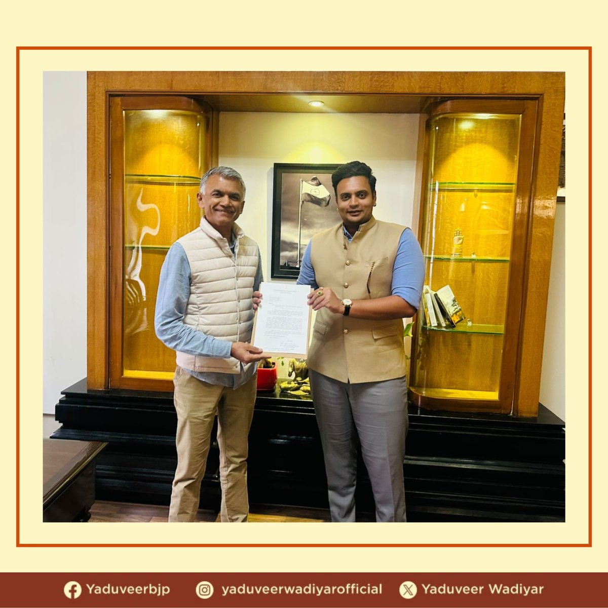 Yaduveer Wadiyar tweet media