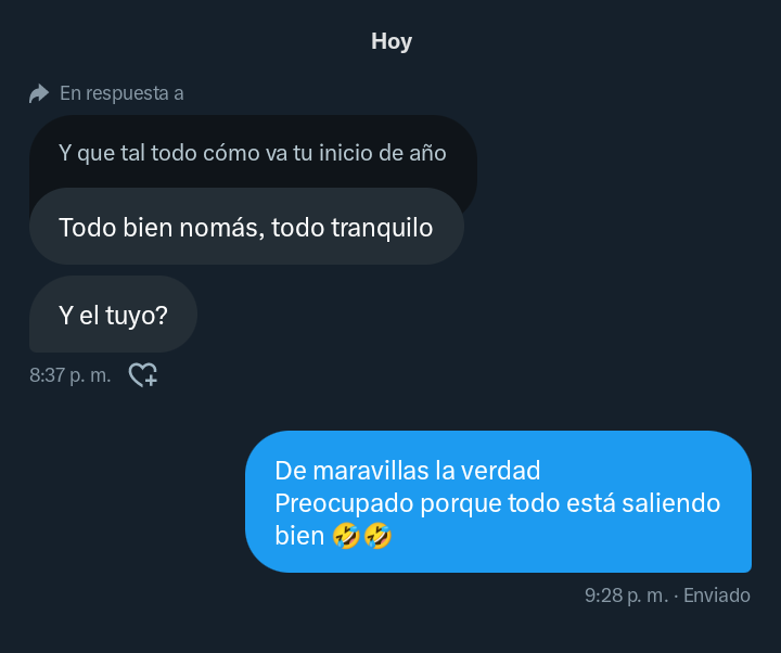 trader__bo's tweet photo. Este año va tan perfecto, que hasta desarrollé un sexto sentido creo, ya tenía una premonición que aaaaaalgo pasaría 🫠🤣 https://t.co/TpxgKrOz3o