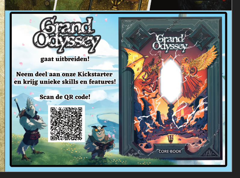 SacredfireGames's tweet photo. 100 followers!

in  18 days, on 28th of januari, will we launch our Kickstarter for the  impoved version of Grand Odyssey, with more art, skills and features to  expand your games more.
Help use reach our mile stones, and gain exclusive features!

https://t.co/i0nrQvY9fJ https://t.co/TMfM785t6A