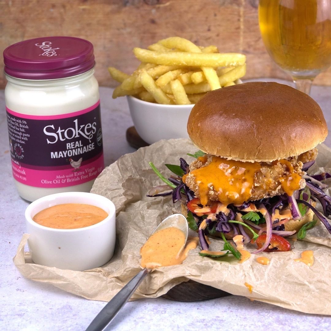 Real mayonnaise deserves proper packaging.

Keeping your product in impeccable condition &amp; ensuring it is easy to recycle... it’s what we do!

Also.. how delicious is this Crispy Korean Chicken Burger with Gochujang Mayonnaise from the incredible <a href="/Stokes/">Sutton</a> Sauces ?

🔥 🌶️