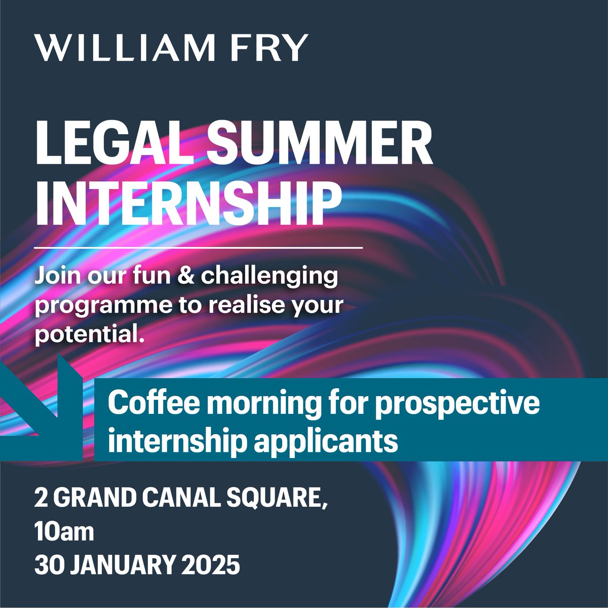 We are delighted to share that we will be running our coffee morning for prospective internship applicants again on 30 January 2025.

Register your interest below by 12pm on Friday 24 January. Limited spaces available!

forms.office.com/e/mtTCejf8Dt

#SummerInternship #WFIntern2025