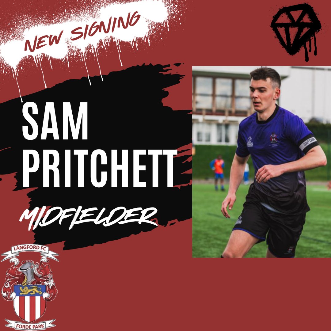LangfordFC1's tweet photo. PRITCHETT HAS HERT!

We welcome Sam Pritchett, a composed centre midfielder, who currently represents both @UniOfHertsSport Men's Football &amp; Futsal.

After impressing everyone at the club, we look forward to showcasing Sam's talents to the rest of the Spartan League. https://t.co/tRljSCweQ9