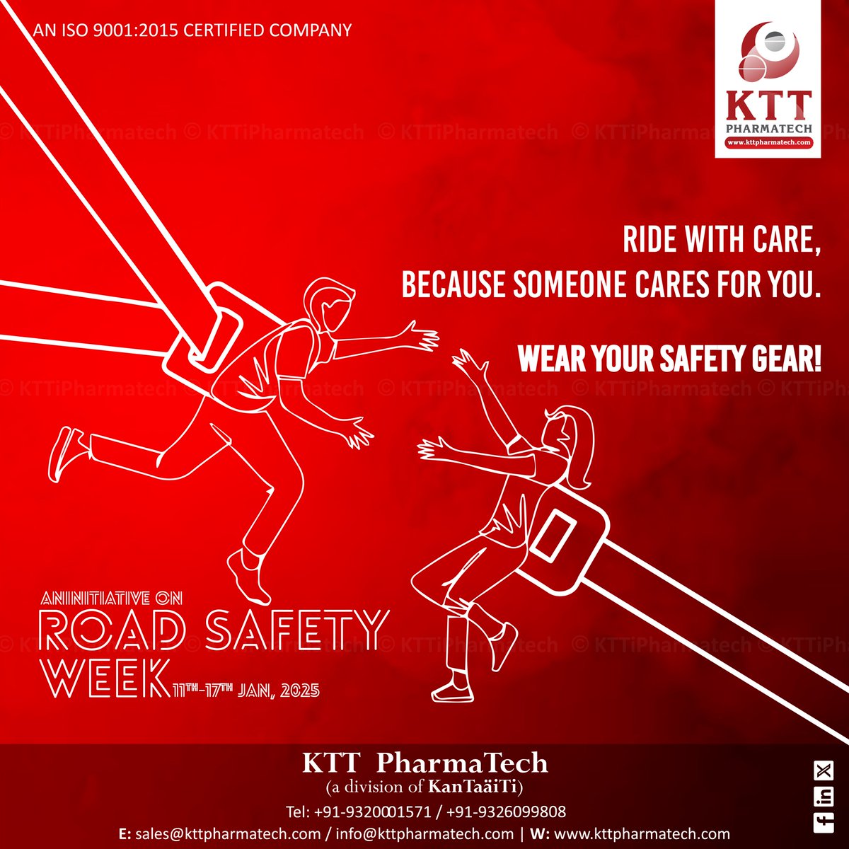 KTTPharmatech1's tweet image. On roads, safety starts with you!!!

When it comes to your well-being, any risk is not worth the chances.
 
#kttpharmatech #manufactures #tabletingtools #tablettools  

click 👇🏻
tablettoolsktt.com/products/