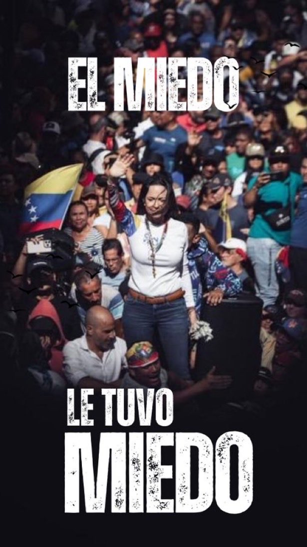 Esto no tiene vuelta atrás! Tu determinación y tu compromiso han sido el faro que nos ha mantenido de pie, incluso en los momentos más oscuros. VIVA VENEZUELA LIBRE!