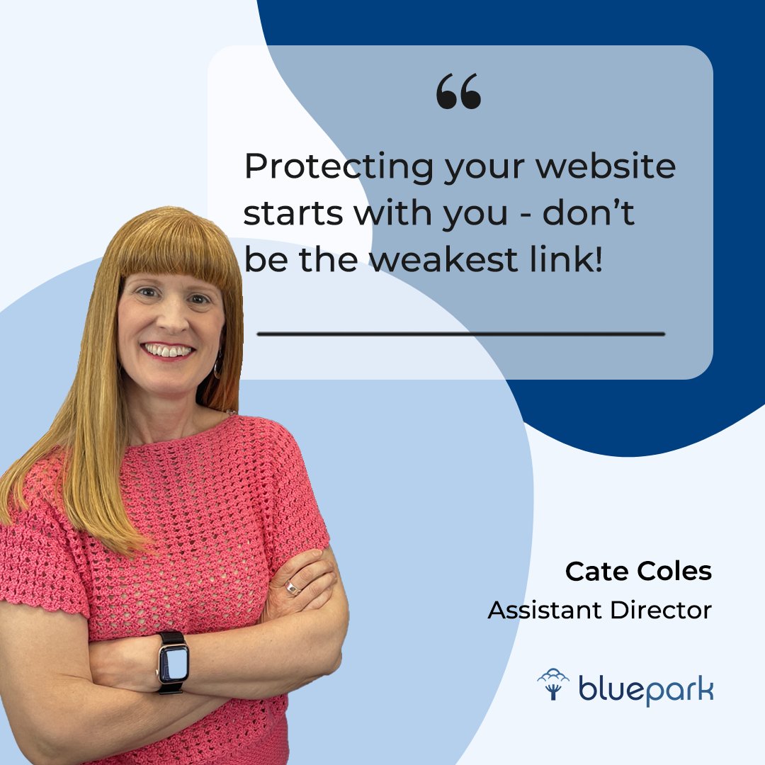At Bluepark, security is our priority. Protect your site and customers with a strong password and Two-Factor Authentication (2FA).

💡 Switch to an authentication app for added protection.

🔗 Learn more: bluepark.co.uk/site-security