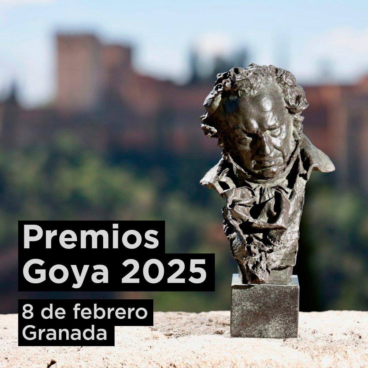 The 39th edition of the #Goya Awards will be held on 8 February 2025 at the Palacio de Exposiciones y Congresos in #Granada.