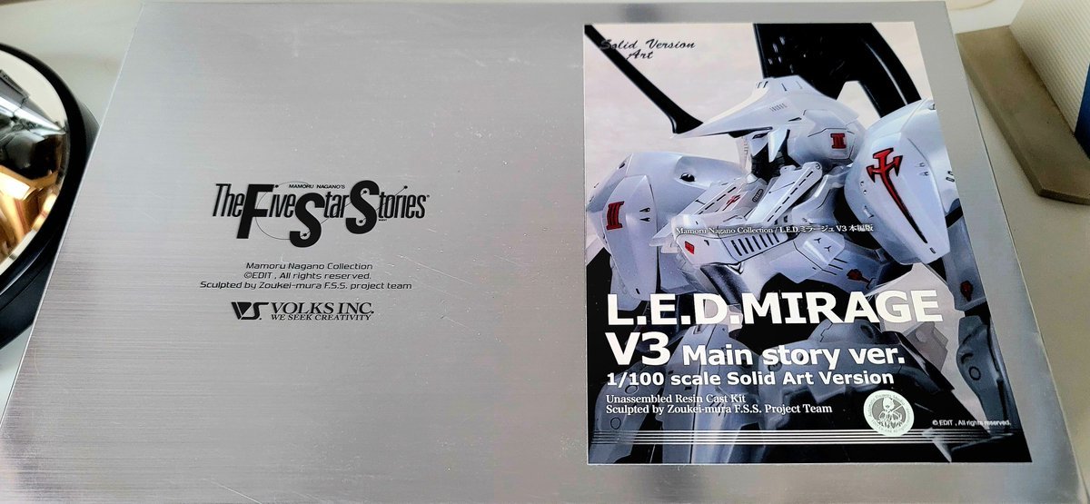 FSS VOLKS L.E.D MIRAGE SOLID ART SPECIAL ボークス レッドミラージュ 1/100 FSS VOLKS L.E.D MIRAGE SOLID ART SPECIAL ボークス レッドミラージュ 1/100