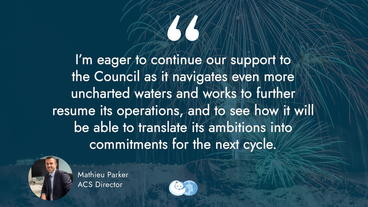 An exciting new year lies ahead for the Arctic Council and its standing secretariat in Tromsø - so, we asked the Arctic Council Secretariat Director <a href="/MathieuParker/">Mathieu Parker</a> for a sneak peek.

👉arctic-council.org/news/kicking-o…