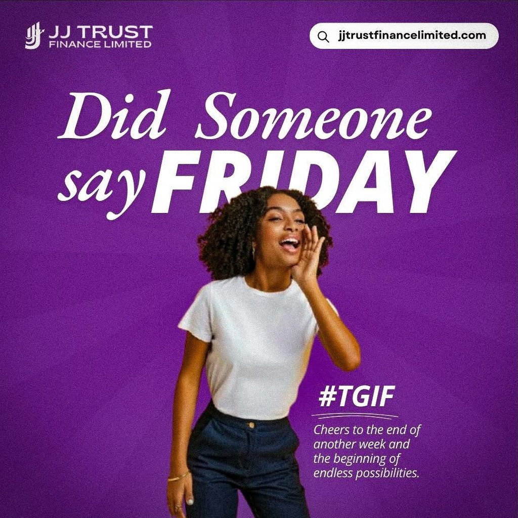 JJTFNG's tweet photo. Happy weekend wealth partners ๐
#JJTF #FinancialFreedom #Savings https://t.co/ruxjuRte9A