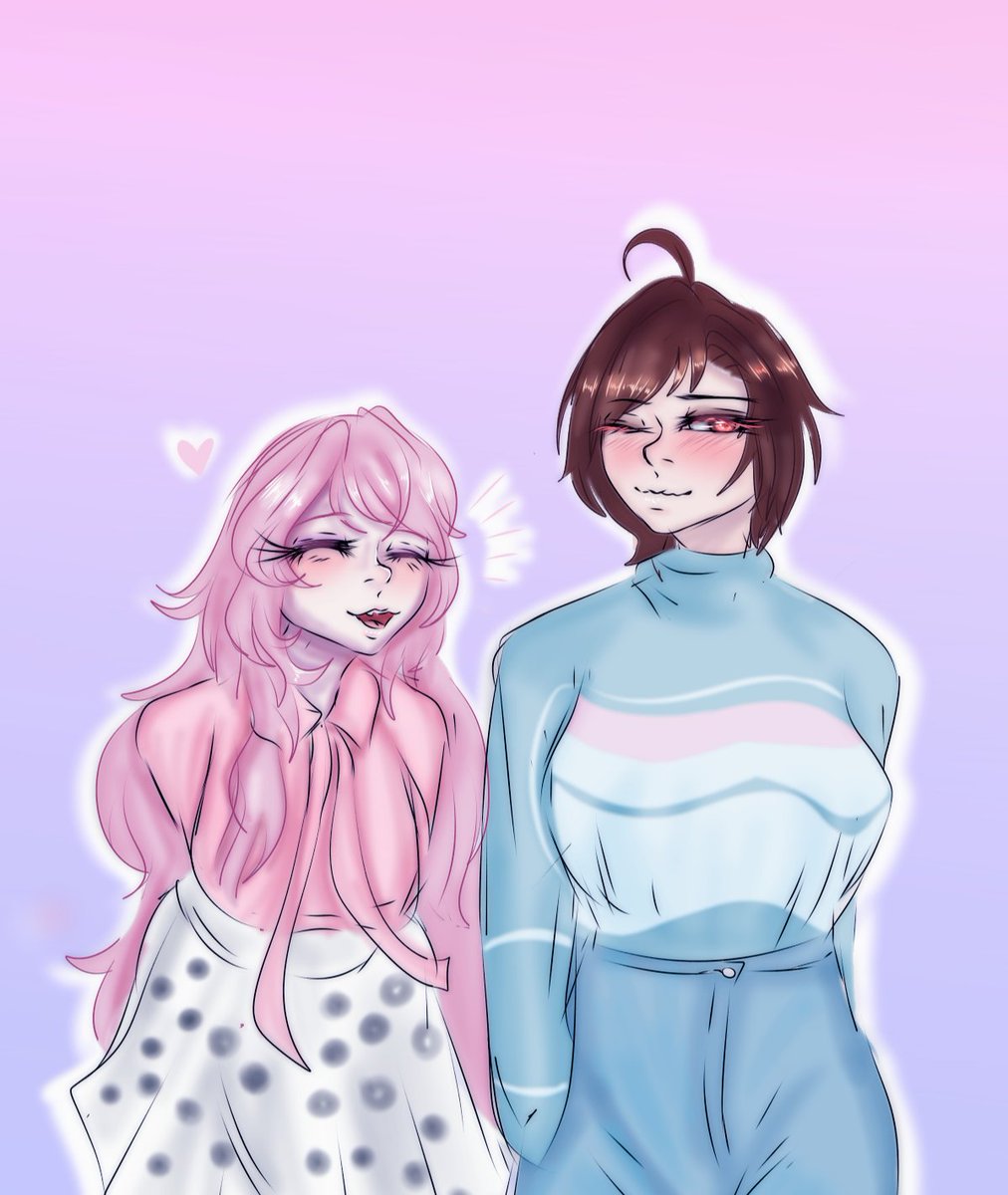 Two Bi girlies be upon ye- (outfits from clothes meme) 
#MEIKO #megurineluka
#vocaloid #rkgk